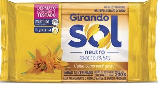 SABAO BARRA GIRANDO SOL 200G NEUTRO