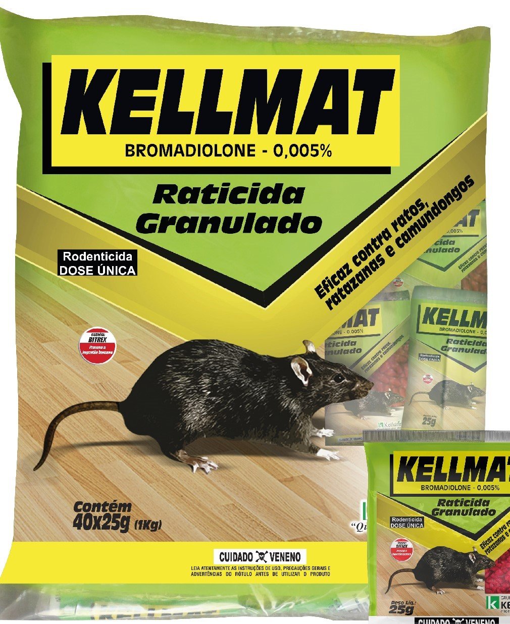 KELLMAT GRANULADO CARTELA 25GR