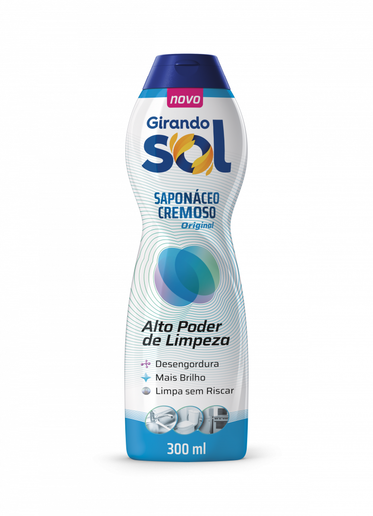 	Saponaceo Cremoso G. Sol 300ml Original 1UN