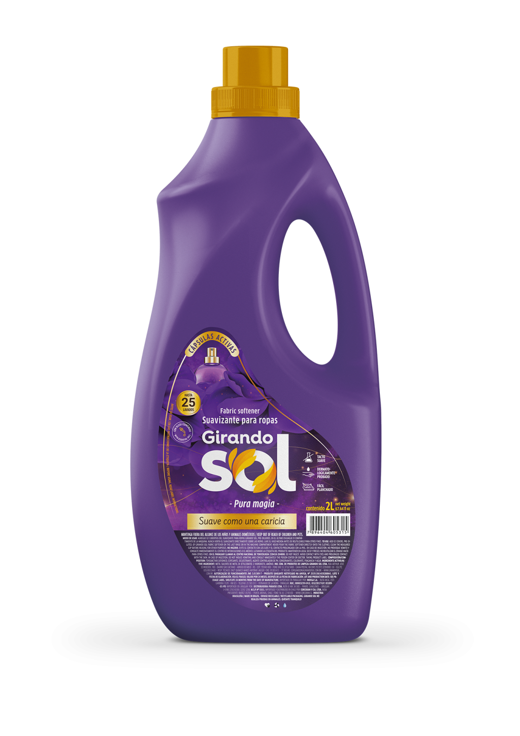 Amaciante G. Sol 2L Lilas