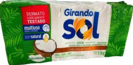 SABAO EM BARRA 5X200GR COCO GIRANDO SOL