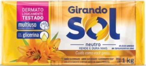 Sabao Barra G. Sol 5x200G Glicerina