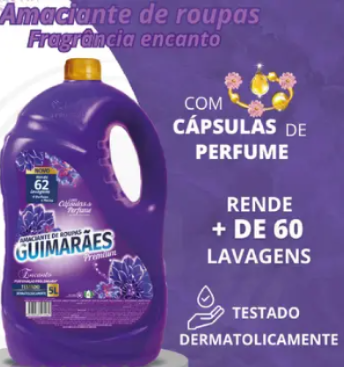 AMACIANTE DE ROUPAS ENCANTO 5L