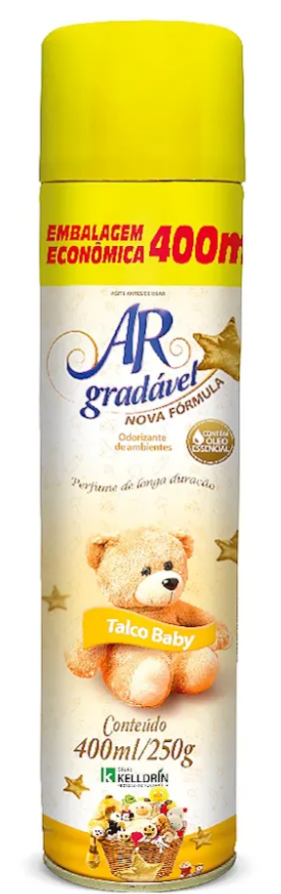 AR AGRADAVEL TALCO BABY 400ML