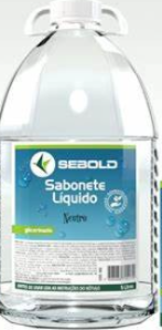 SABONETE LIQUIDO NEUTRO SEBOLD - 5 L