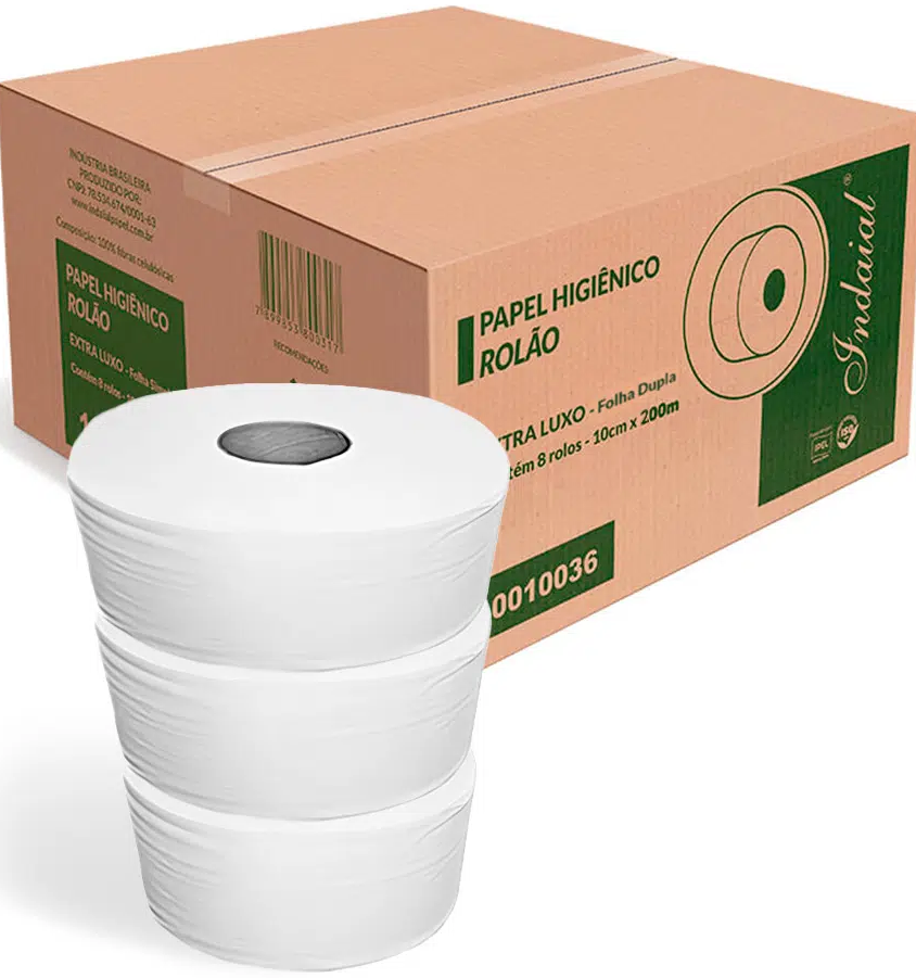 PAPEL HIGIENICO ROLAO NATUREZA 300MTS FOLHA SIMPLES MIX