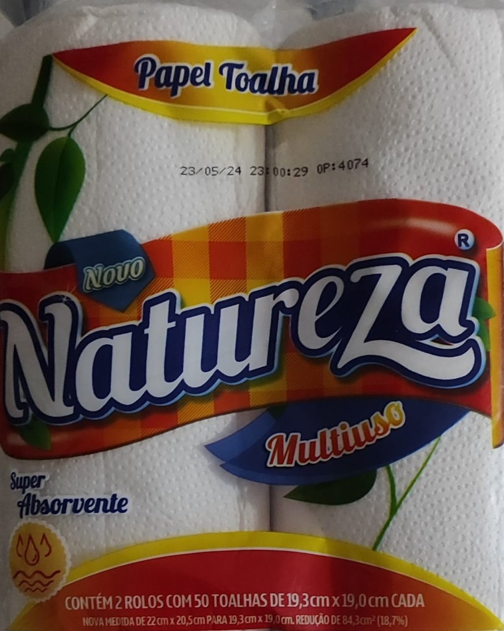 Papel Toalha Cozinha FD Natureza