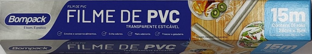 FILME PVC BOMPACK 0.28X15M