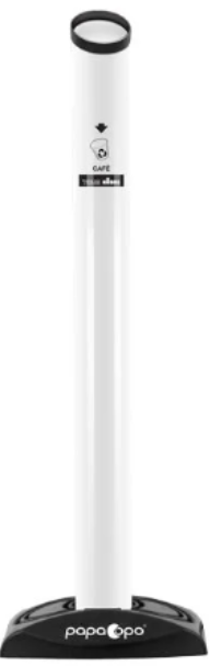 LIXEIRA ECO P/ COPO DESCARTAVEL CAFE