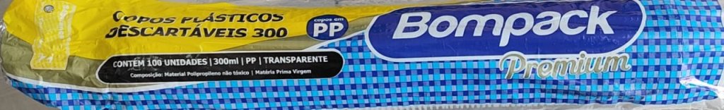  COPO BOMPACK PREMIUM 300ML C/100