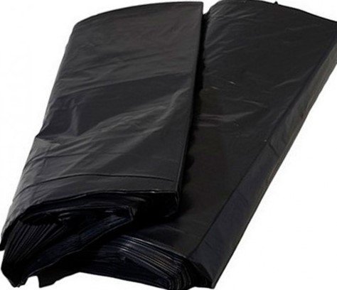 SACO DE LIXO ALMOFADA 300 LITROS  - PRETO C/50 UN