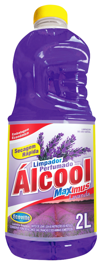 LIMPADOR C/ ALCOOL LAVANDA ROXO 2LT