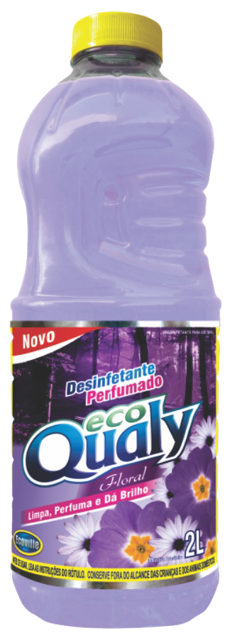DESINFETANTE ECOQUALY FLORAL 2LT