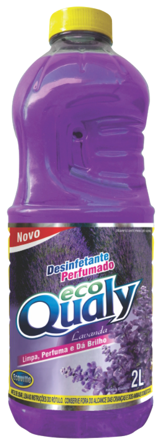 DESINFETANTE ECOQUALY LAVANDA ROXO 2LT