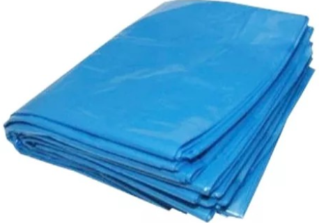 	Saco de Lixo Almofada 100 Litros Azul C/100uni