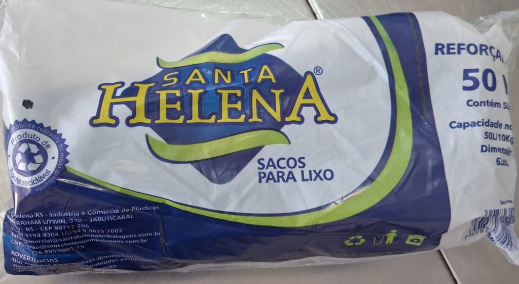 SACO DE LIXO ROLO 50 LT C/50 UN-PLASTIC