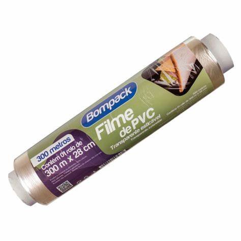 FILME PVC BOMPACK C/28CM X 300M