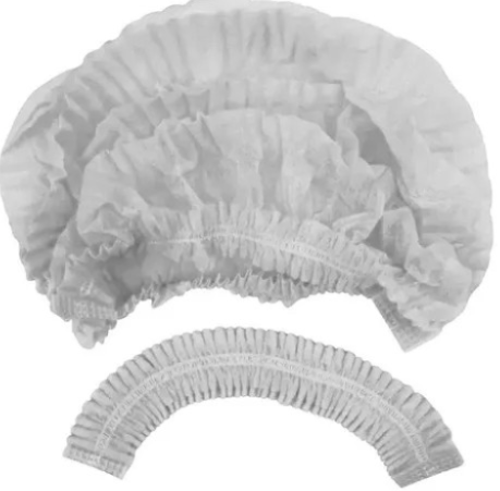 TOUCA SOFT AID TNT BRANCA SANFONADA TAMANHO UNICO C/100