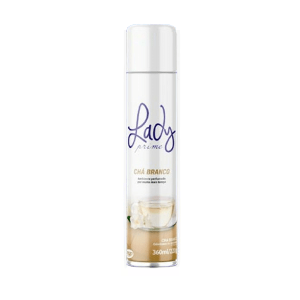ODORIZADOR 360ML LADY PRIME, LAVANDA, CHA BRANCO