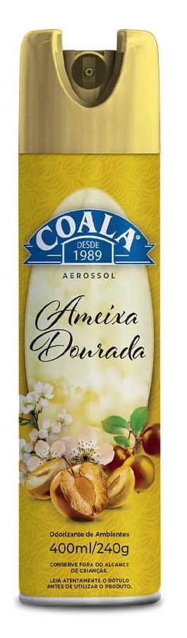 AROM COALA AMBIENTE AER 400ML AMEIXA DOURADA