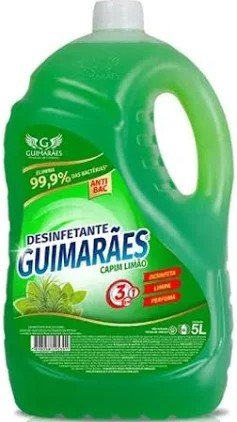 DESINFETANTE CAPIM-LIMAO 5L GUIMARÃES