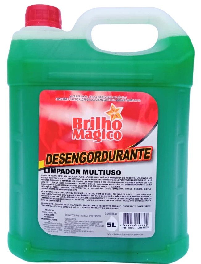 DESENGORDURANTE BRILHO MAGICO 5LT