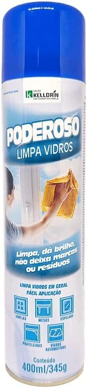 PODEROSO LIMPA VIDROS 400ML
