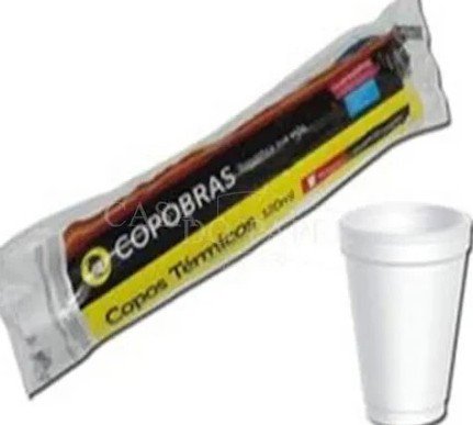COPO PLAST TERMICO 120 ML BCO C/25 unidades