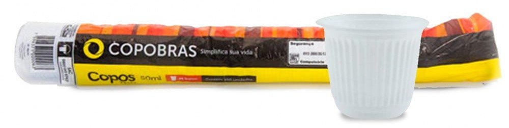COPO 50ML BRANCO COPOSUL C/100
