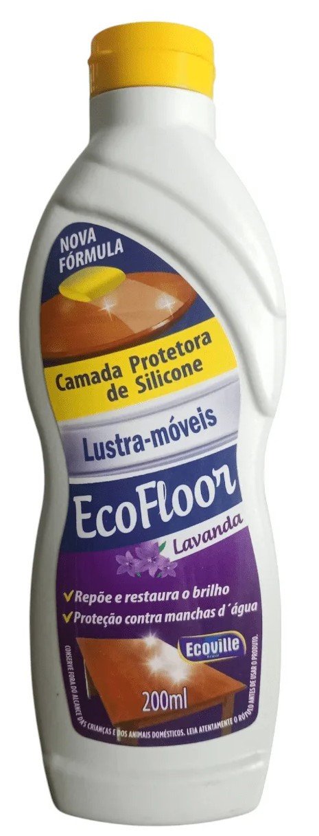 LUSTRA MÓVEIS ECOFLOOR LAVANDA 200ML