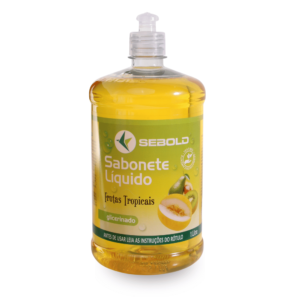 SABONETE LIQUIDO 1 L COM TAMPA PUMP FRUTAS TROPICAIS