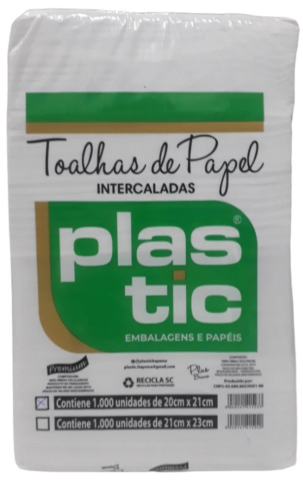 PAPEL INTERFOLHA PLUS - C/1000 UNID