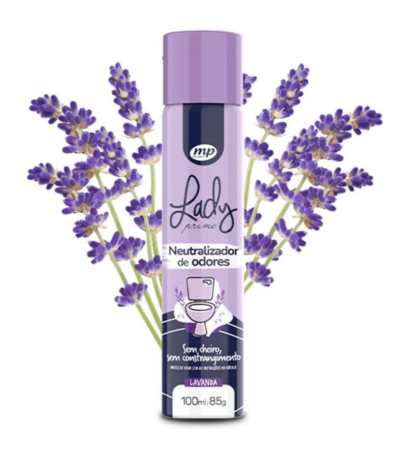 NEUTRALIZADOR DE ODORES 100ML LADY PRIME LAVANDA