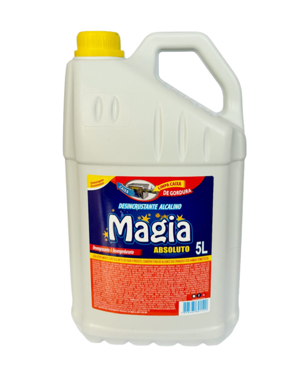 MAGIA LIMPA CAIXA DE GORDURA 5LT