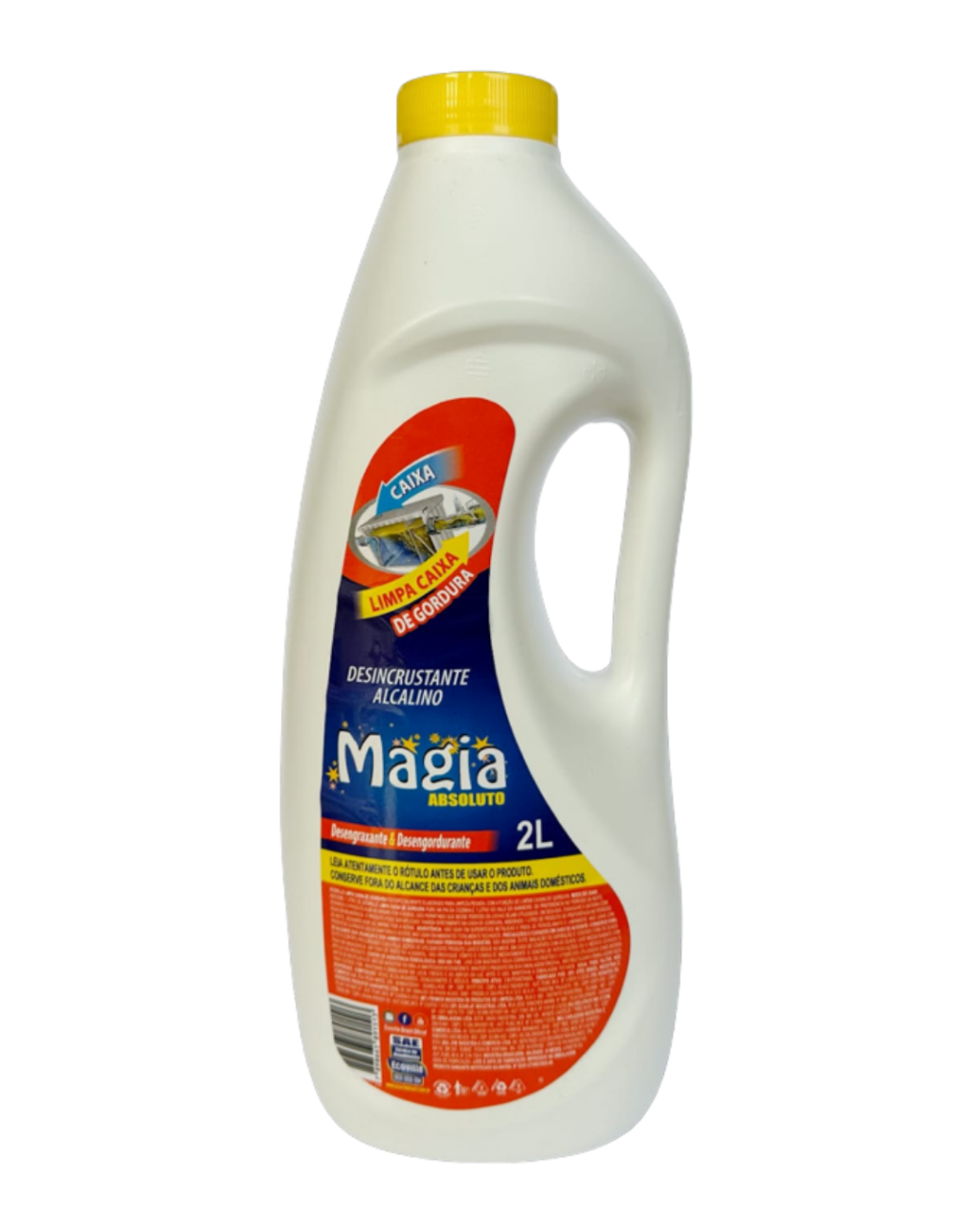 MAGIA LIMPA CAIXA DE GORDURA 2LT