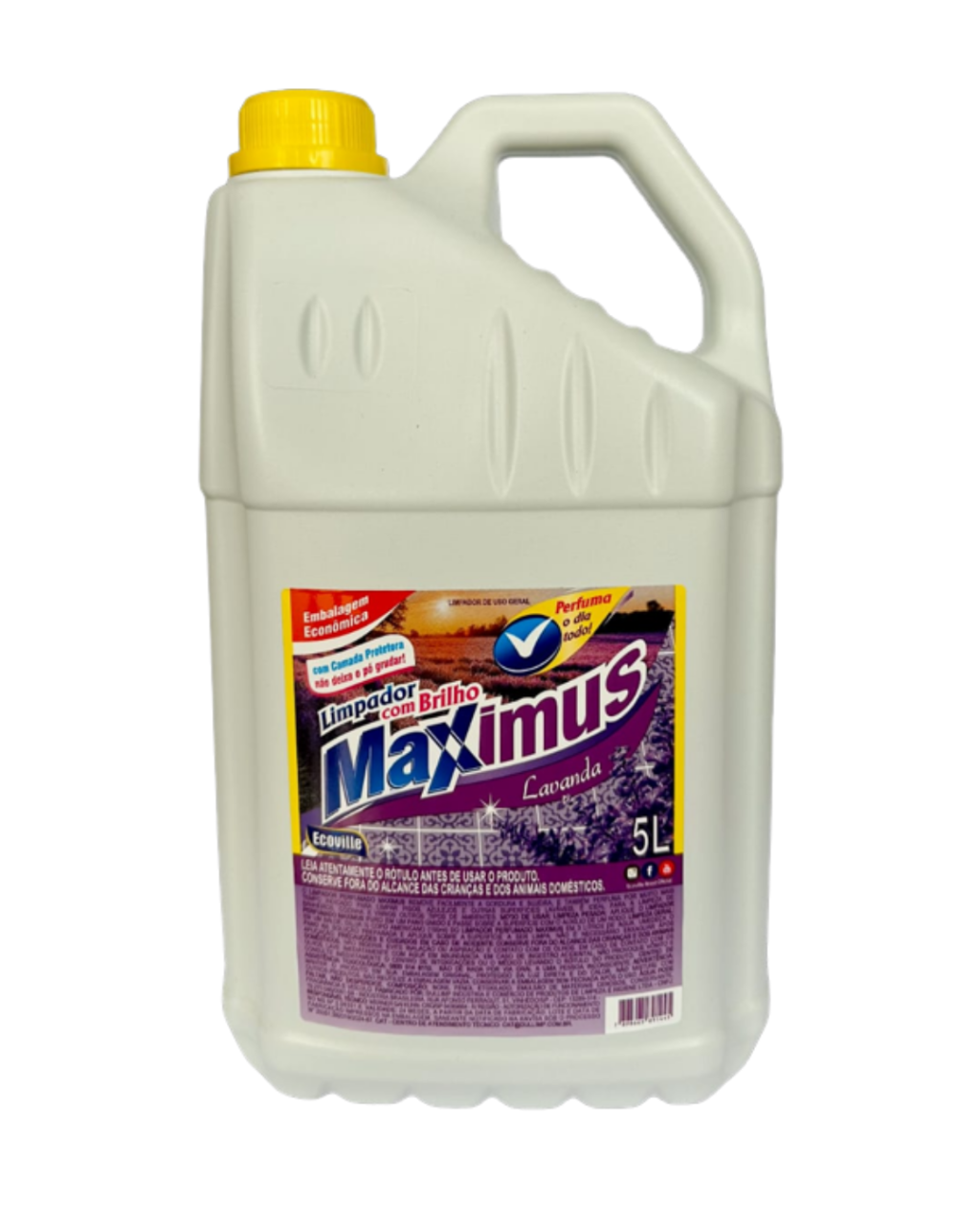 LIMPADOR C/ BRILHO MAXIMUS LAVANDA 5LT