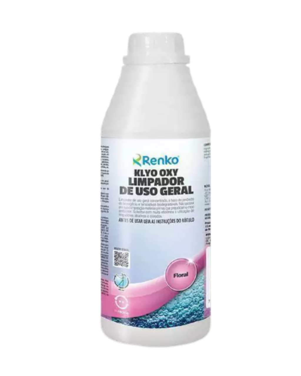 KLYO OXY - LIMPADOR A BASE DE PEROXIDO DE HIDROGENIO FLORAL 1L