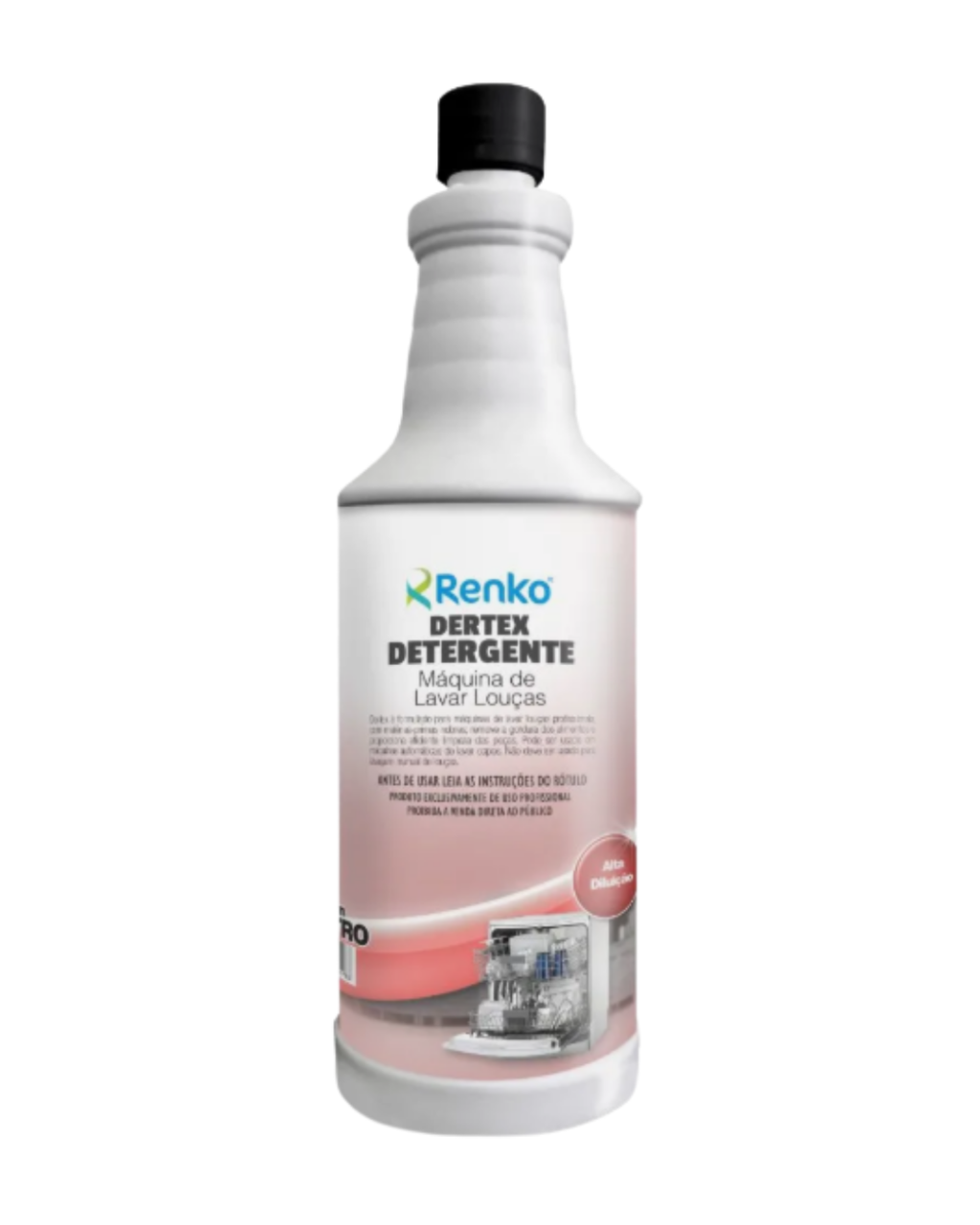 DERTEX DETERGENTE LAVA LOUCAS PROF 1L