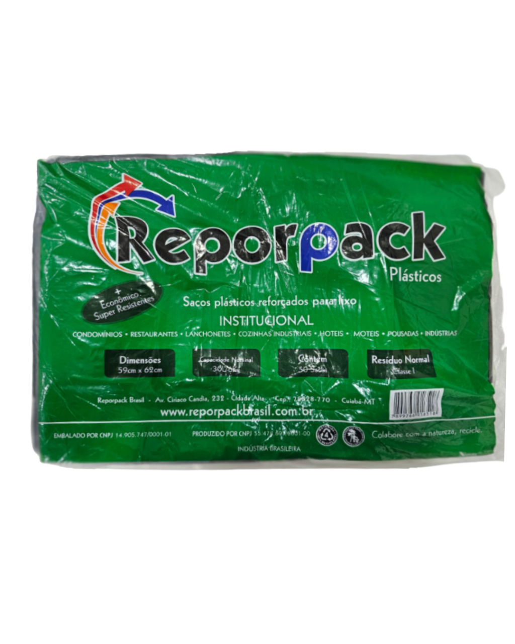 SACO P LIXO INSTITUCIONAL 30L  C/50 UNID
