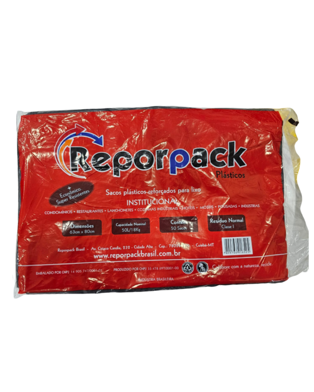 SACO P LIXO INSTITUCIONAL 50L  C/50 UNID