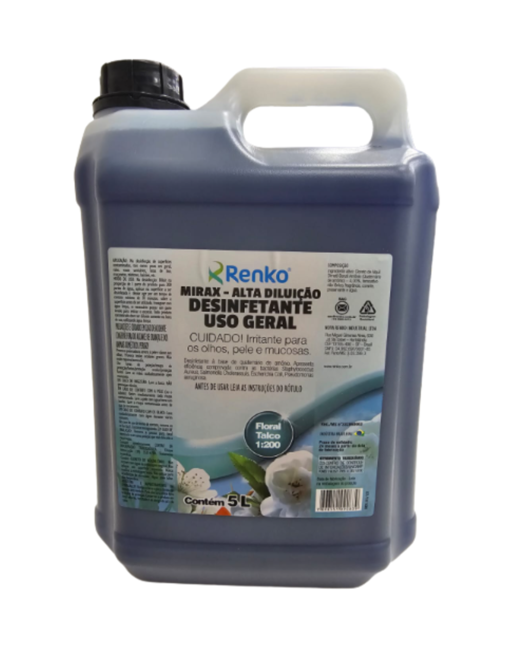 MIRAX DESINF ALTA DILUICAO FLORAL TALCO 5L