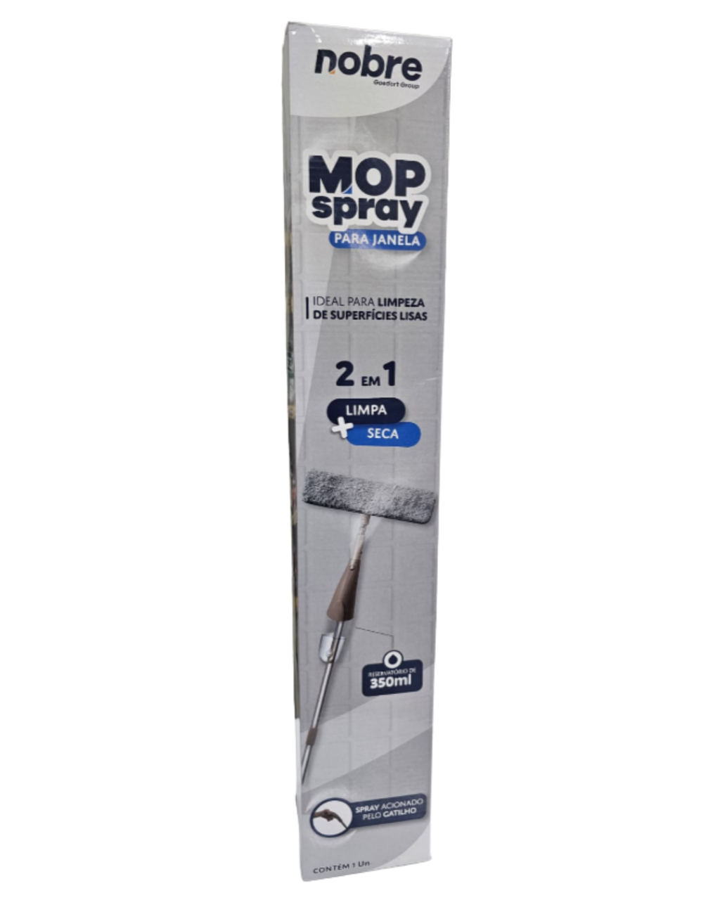 Mop spray 2 em 1 janela e piso (c/reservatorio 350ml) - Nobre