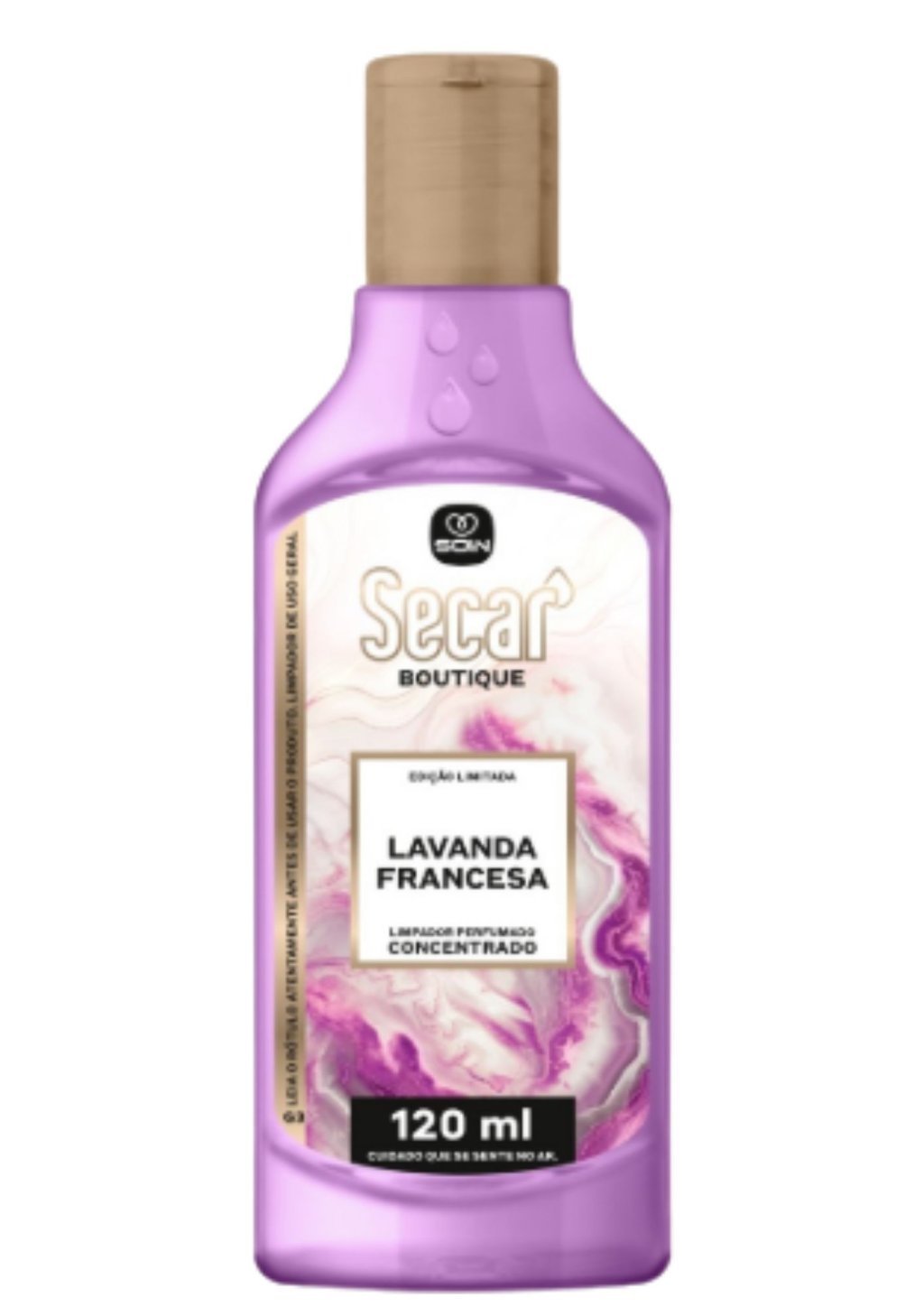 LIMPADOR PERFUMADO CONCENTRADO SECAR BOUTIQUE LAVANDA FRANCESA 120ML