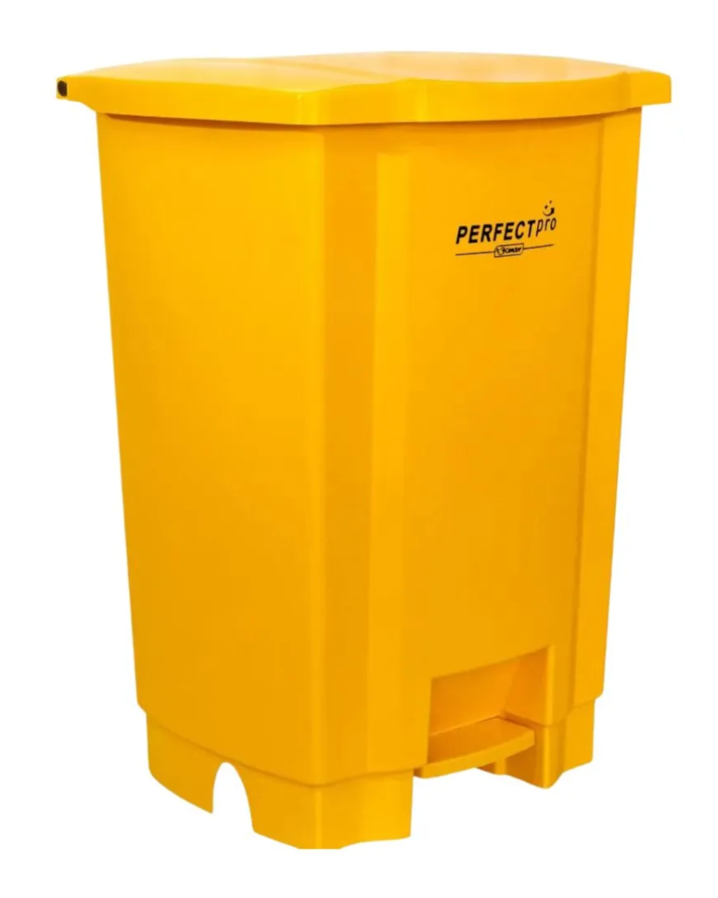 LIXEIRA 100L COLETA SELETIVA AMARELA