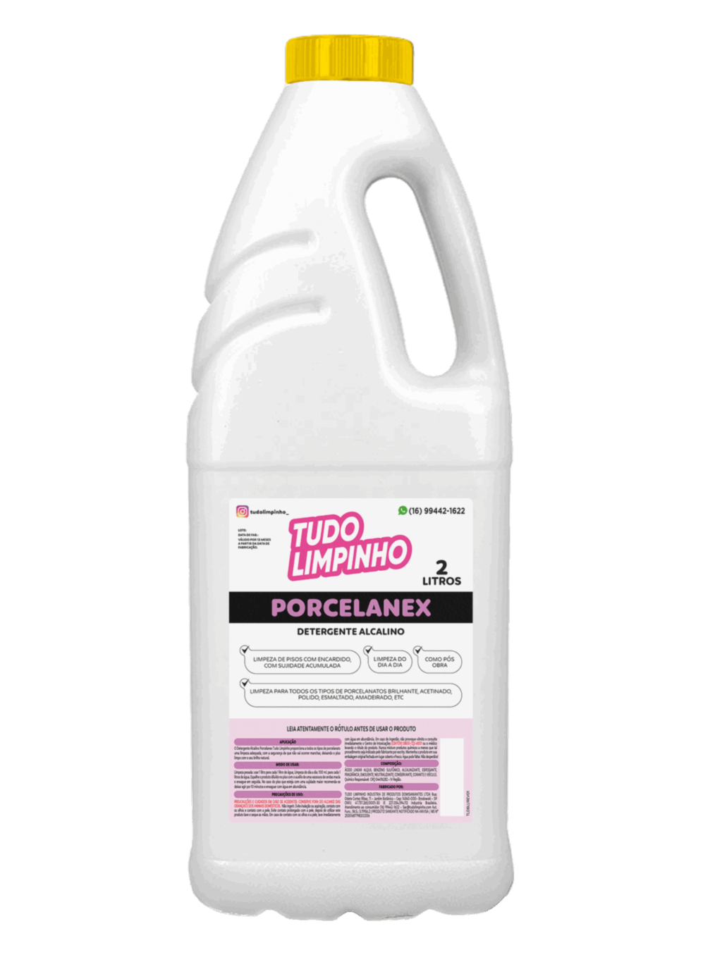 TUDO LIMPINHO PORCELANAX 2L