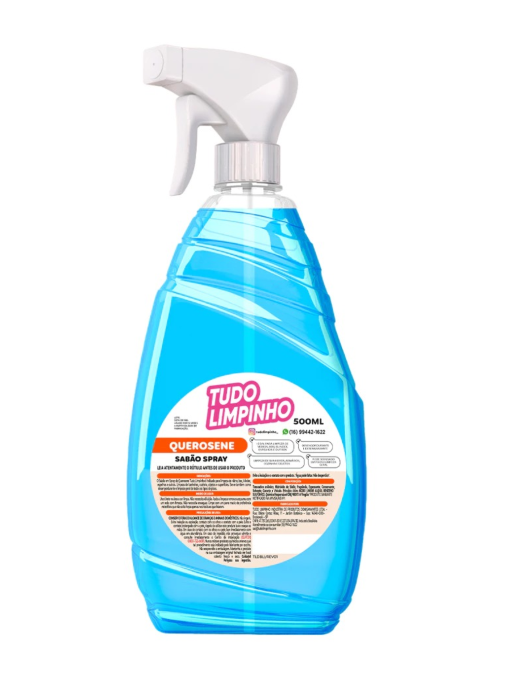 SABÃO QUEROSENE SPRAY 500ML