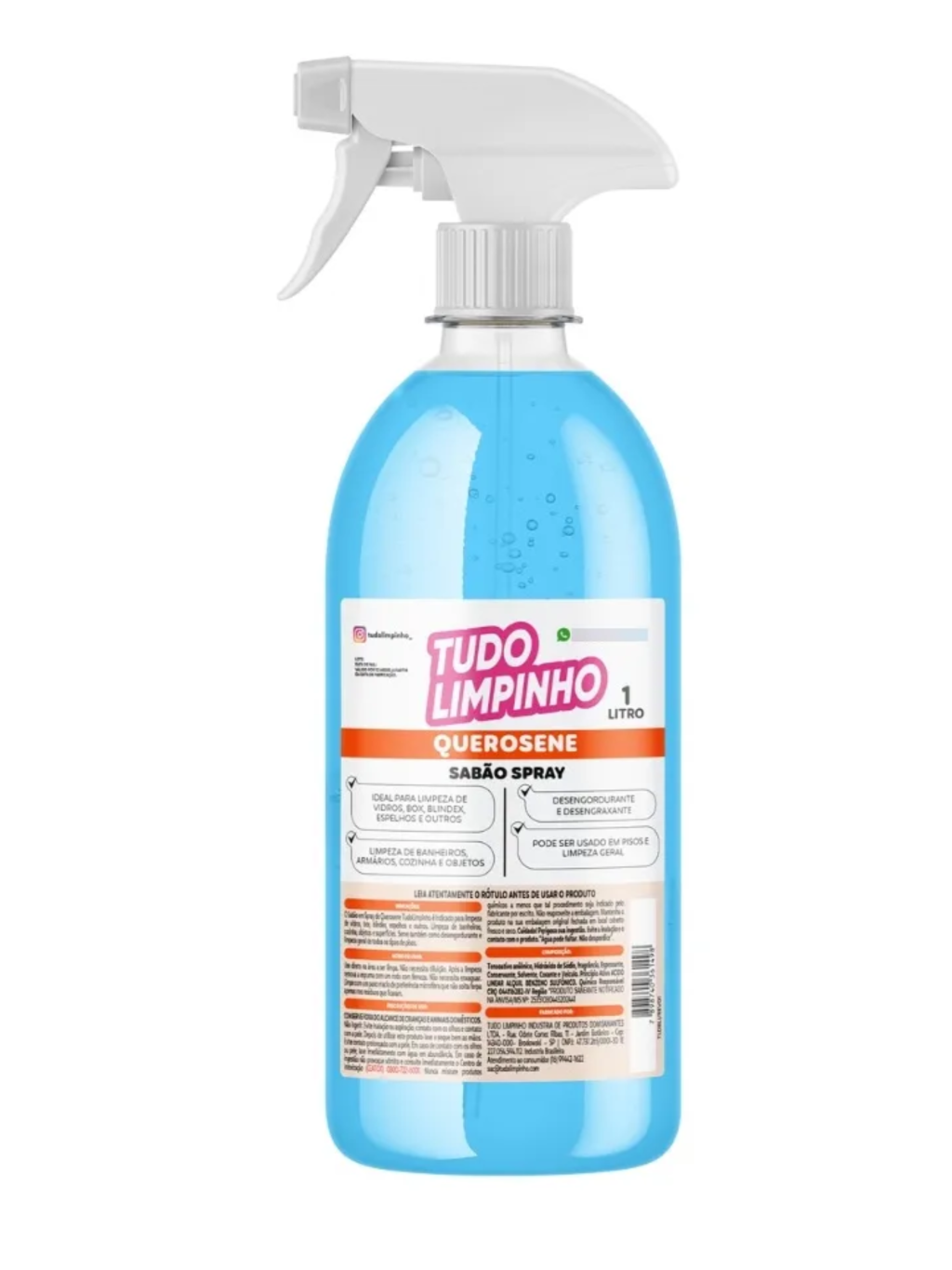 SABÃO DE QUEROSENE SPRAY 1L