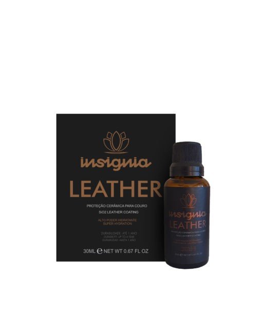 Insignia Leather 30 ml com nanoprotelçao para couro EasyTech