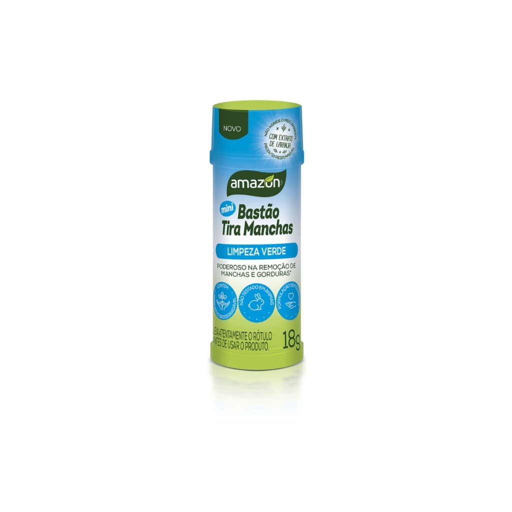 Bastão Tira Manchas Amazon Mini 18g