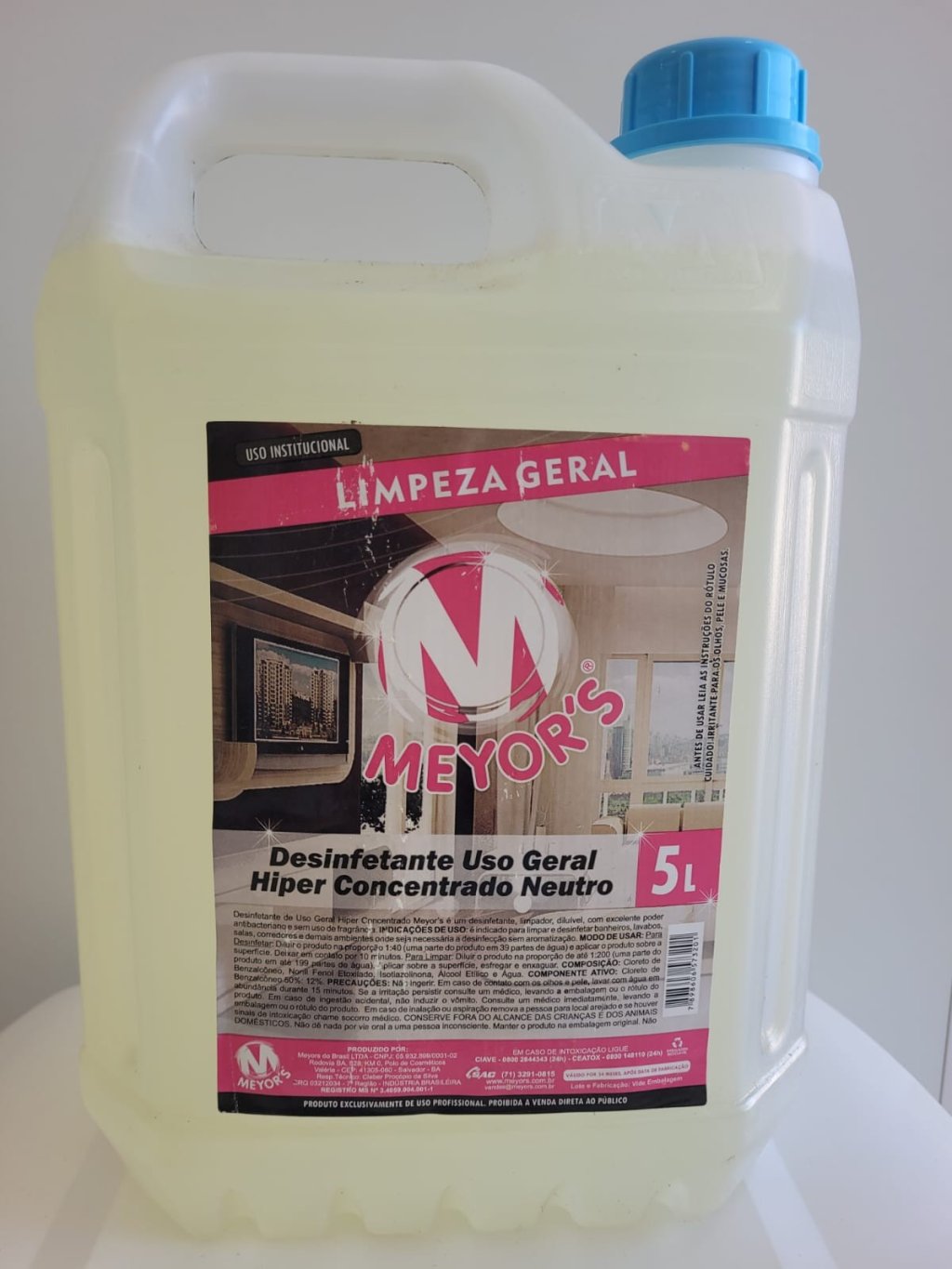Desinfetante  Hiper Concentrado 5L Meyors